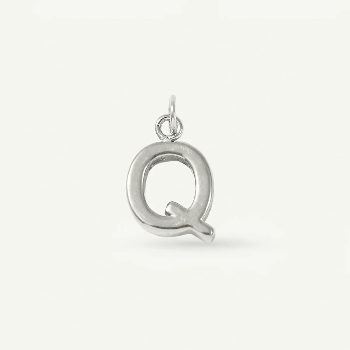 Floating Monogram Letter Charm
