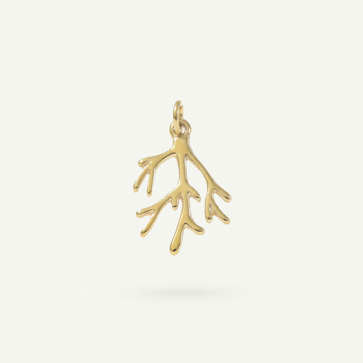 Coral Branch Charm