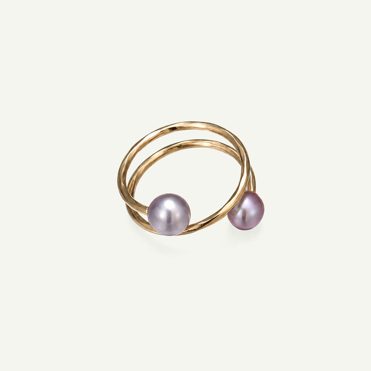 Pink Pearl Wrap Ring