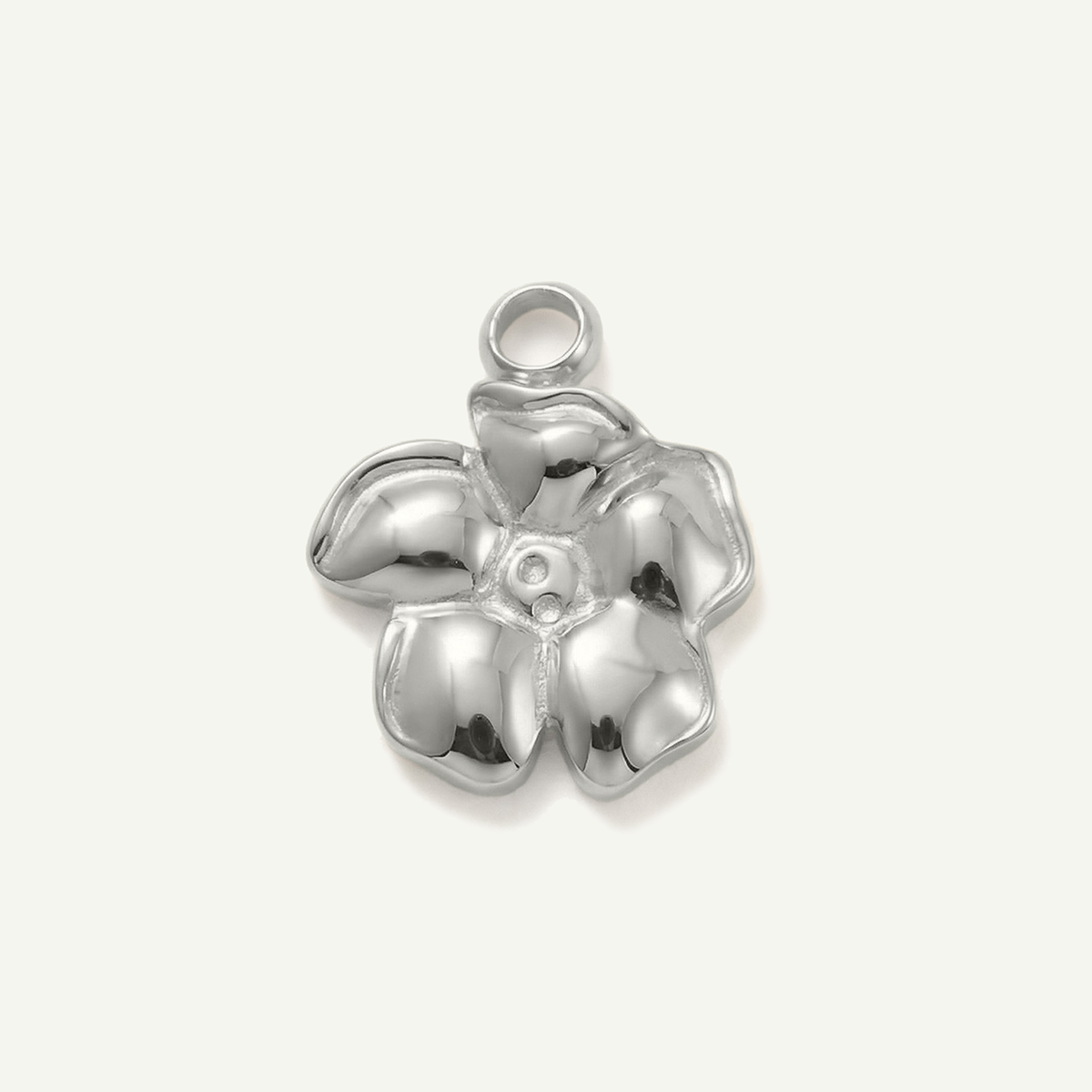 Puakenikeni Mini Charm, Silver