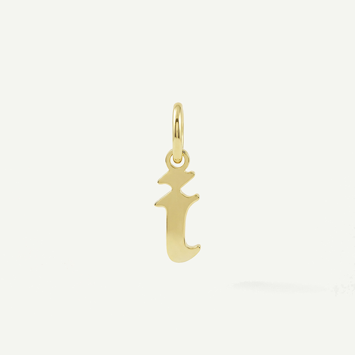 Old English Lowercase Monogram Charm