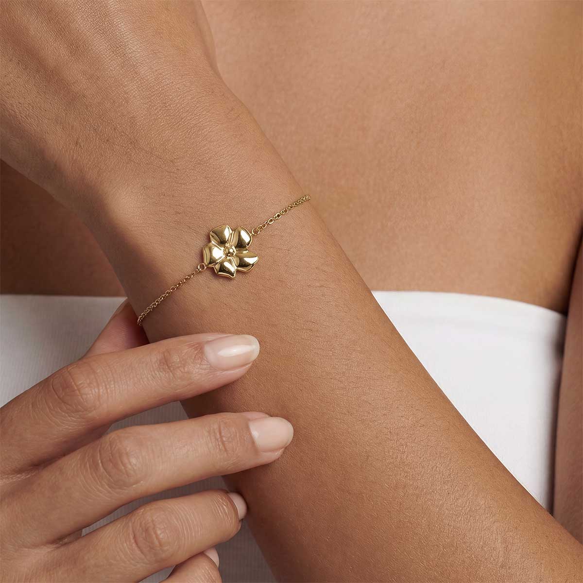 Puakenikeni Bracelet, Gold