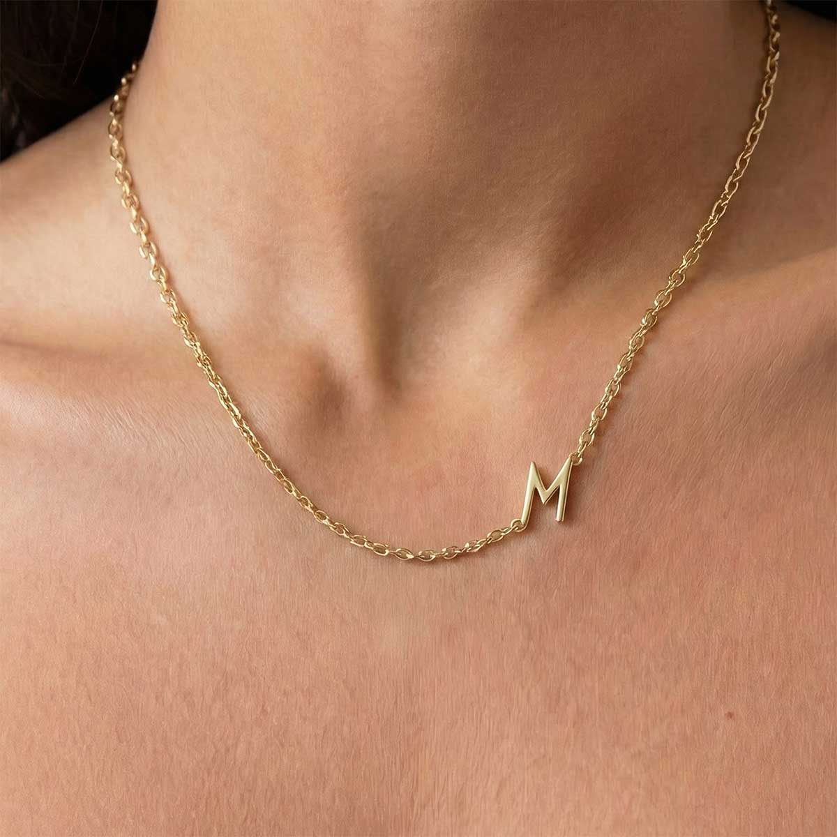 Alia Monogram Necklace