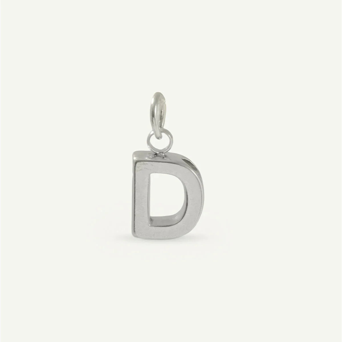 Floating Monogram Letter Charm
