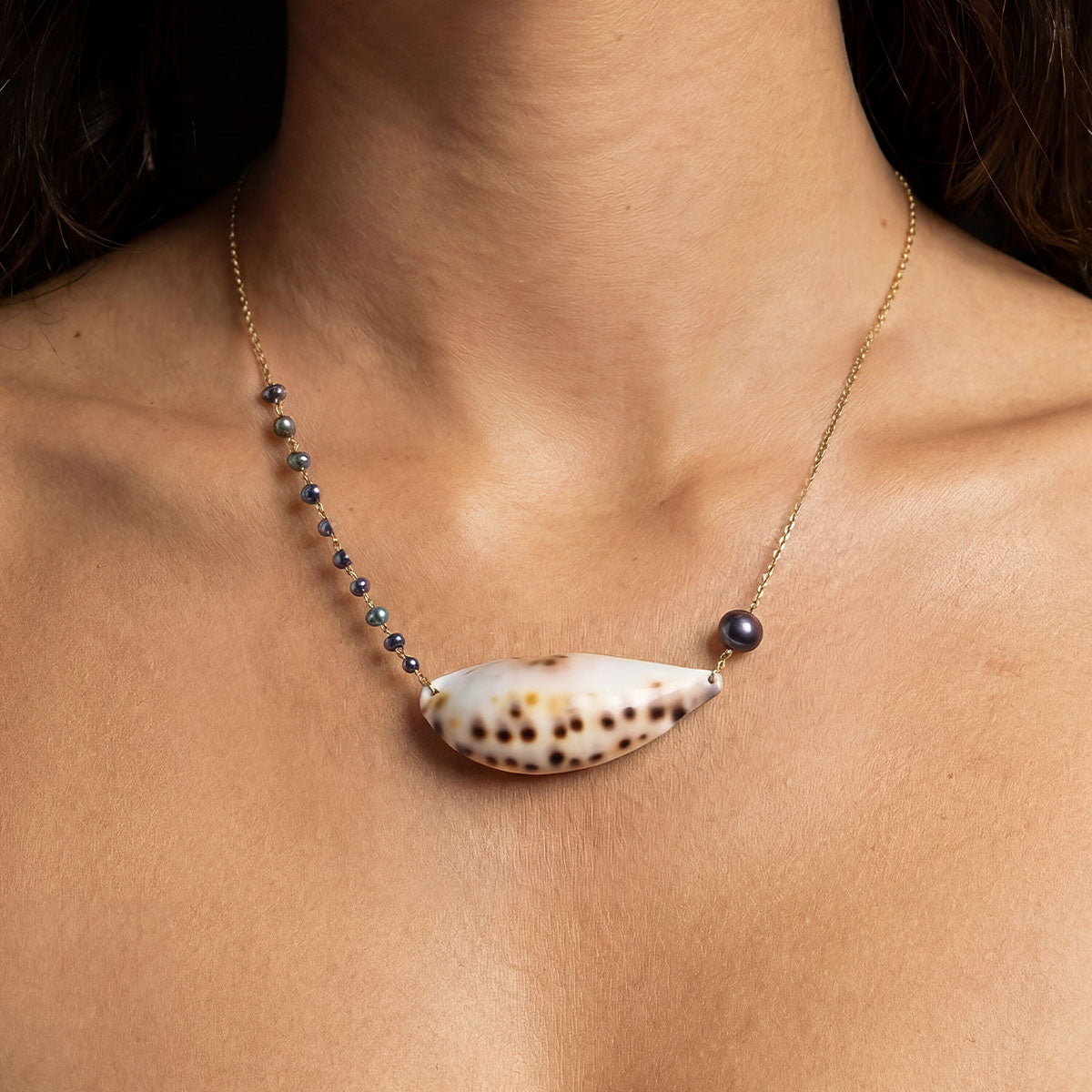 Hinano Necklace, Gold