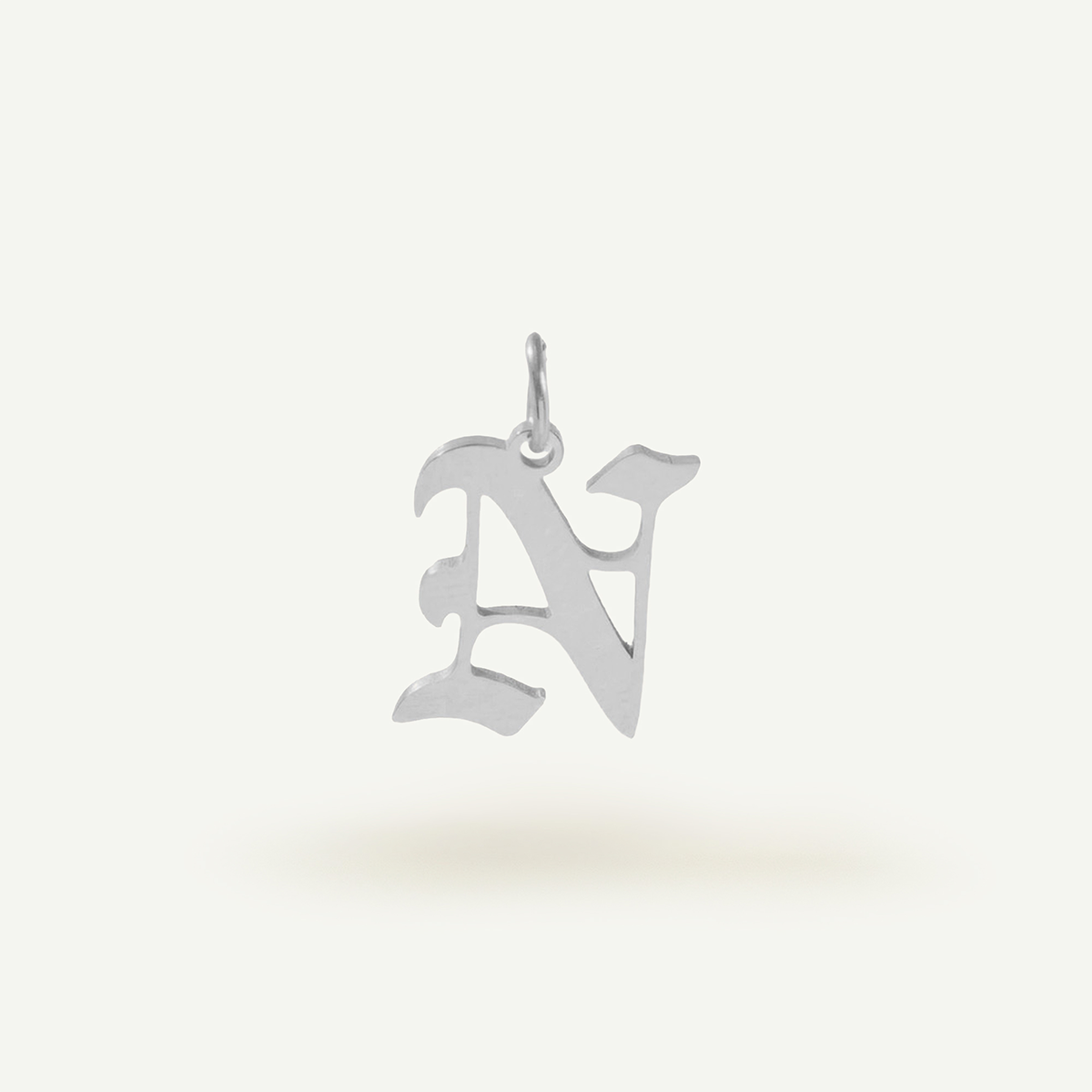 Old English Monogram Charm