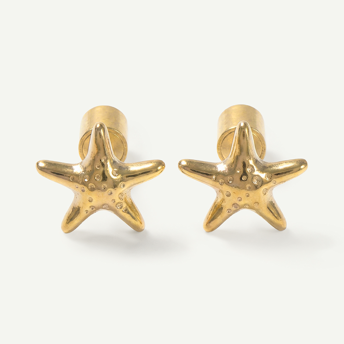 Starfish Stud, Gold