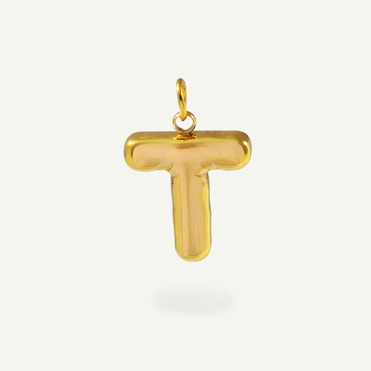 Balloon Monogram Letter Charm