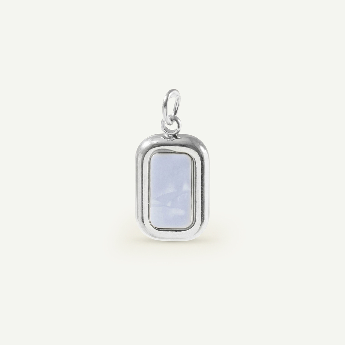Rectangle Mother of Pearl Charm