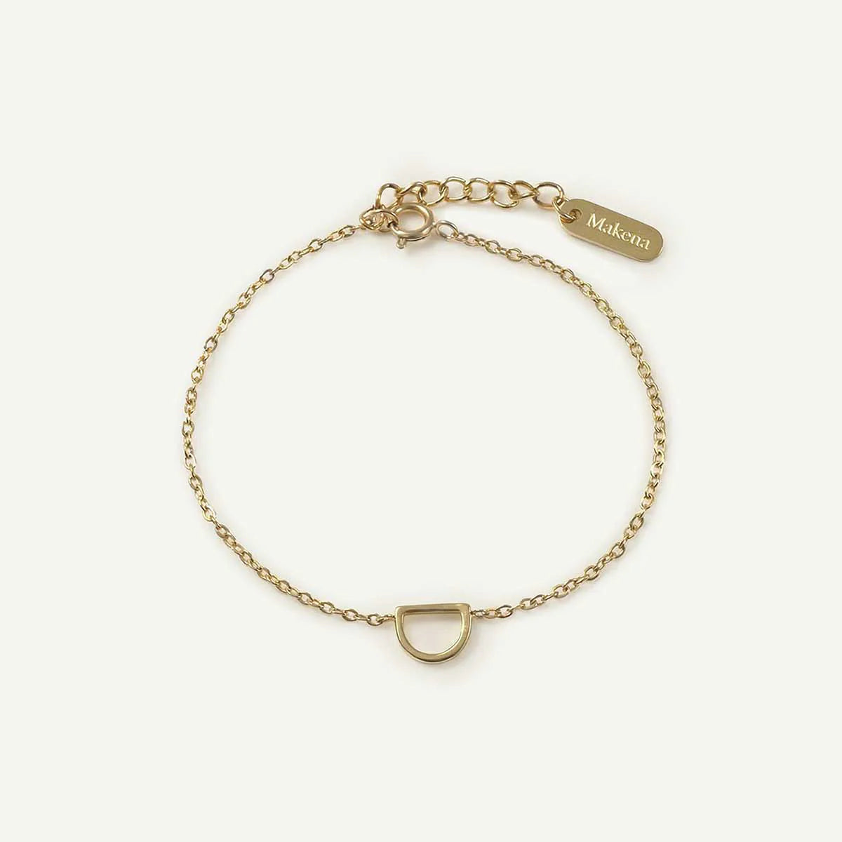 Monogramed Side Bracelet