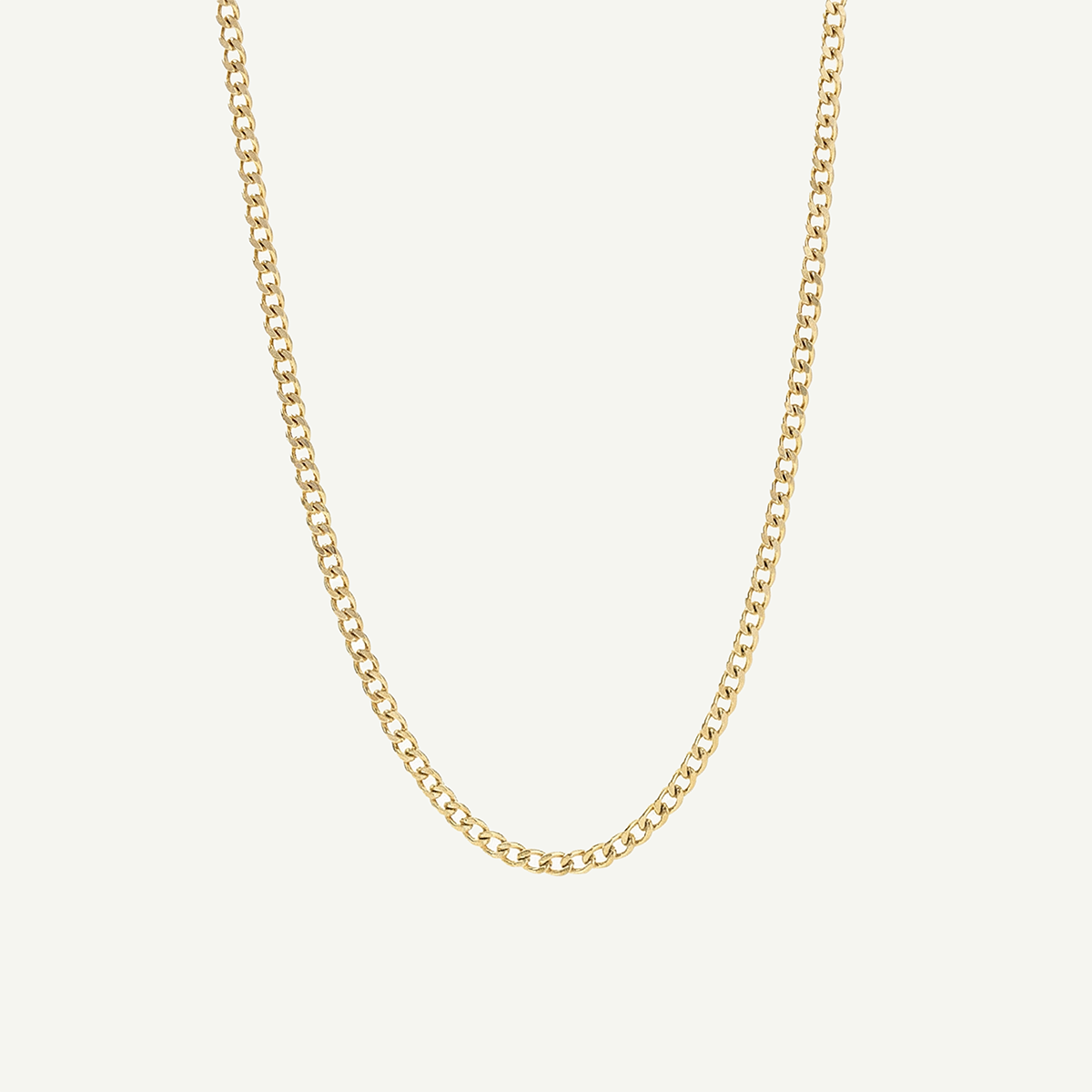 Micro Cuban Chain Necklace