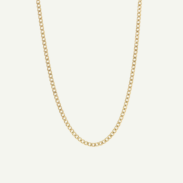 Micro Cuban Chain Necklace