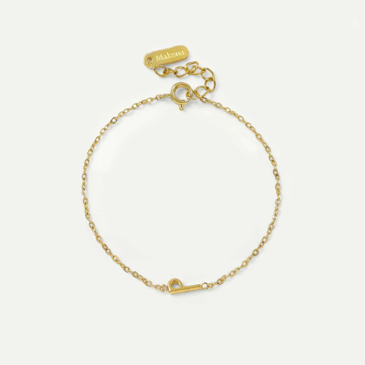 Monogramed Side Bracelet