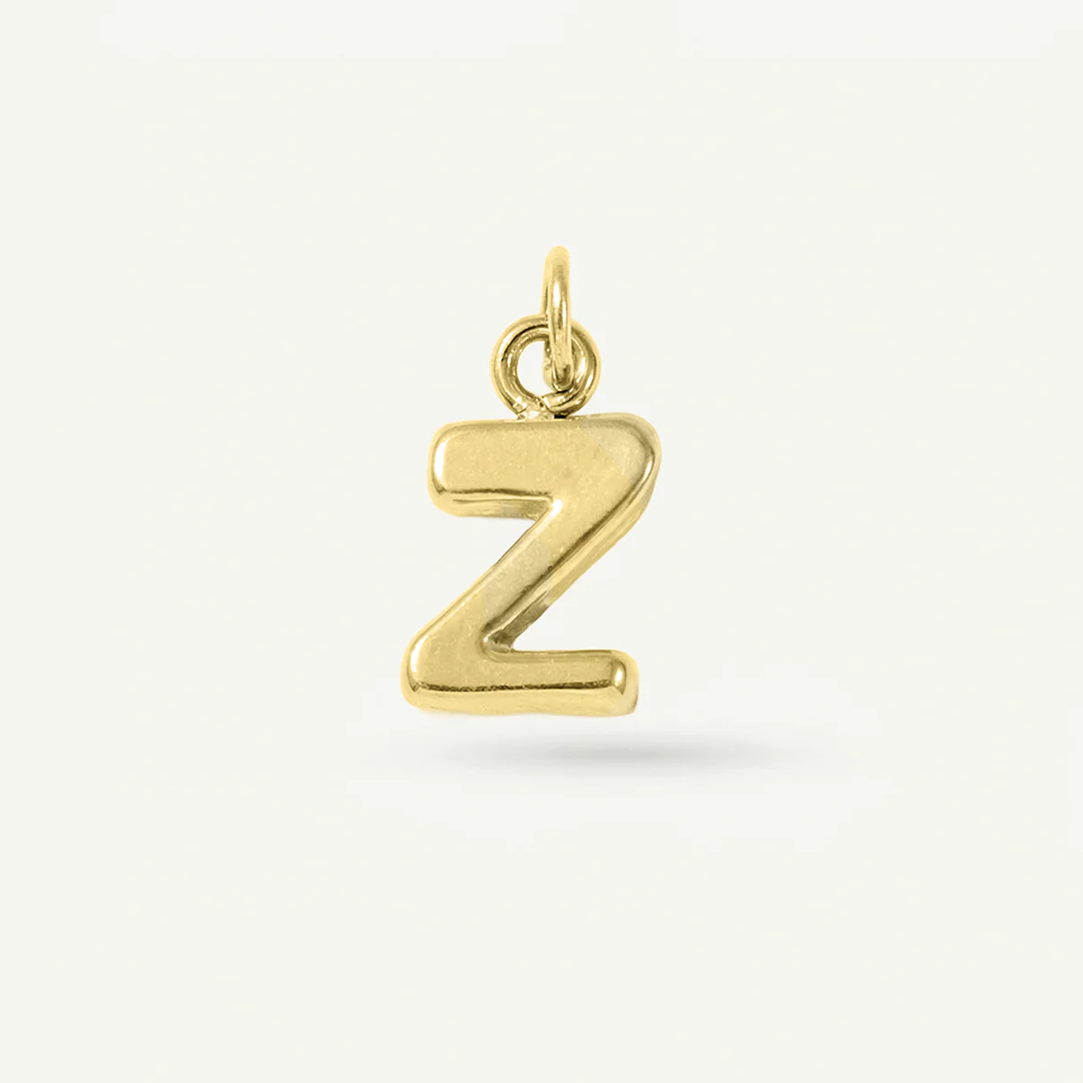 Floating Monogram Letter Charm