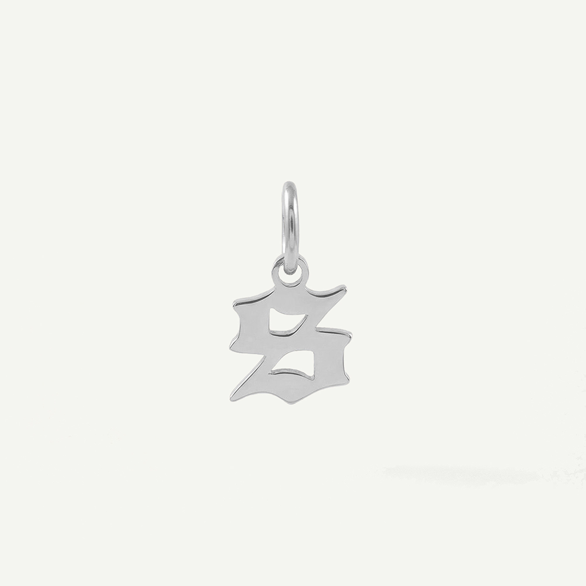 Old English Lowercase Monogram Charm