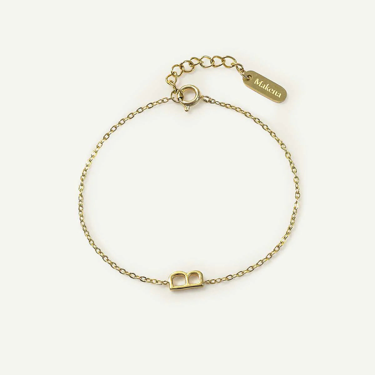 Monogramed Side Bracelet