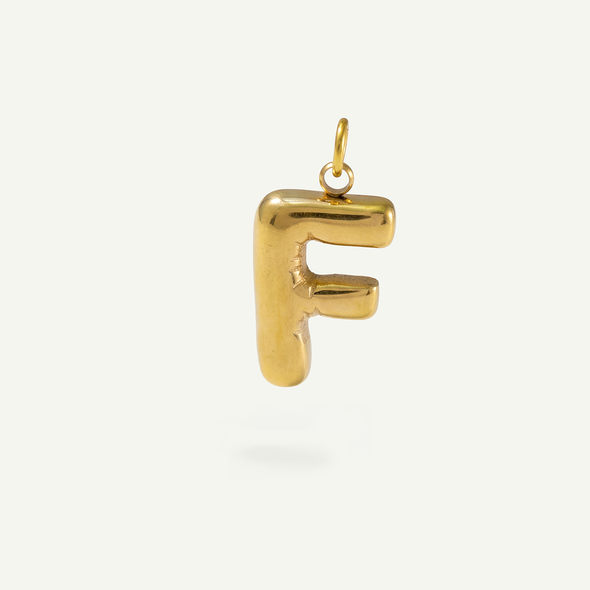 Balloon Monogram Letter Charm