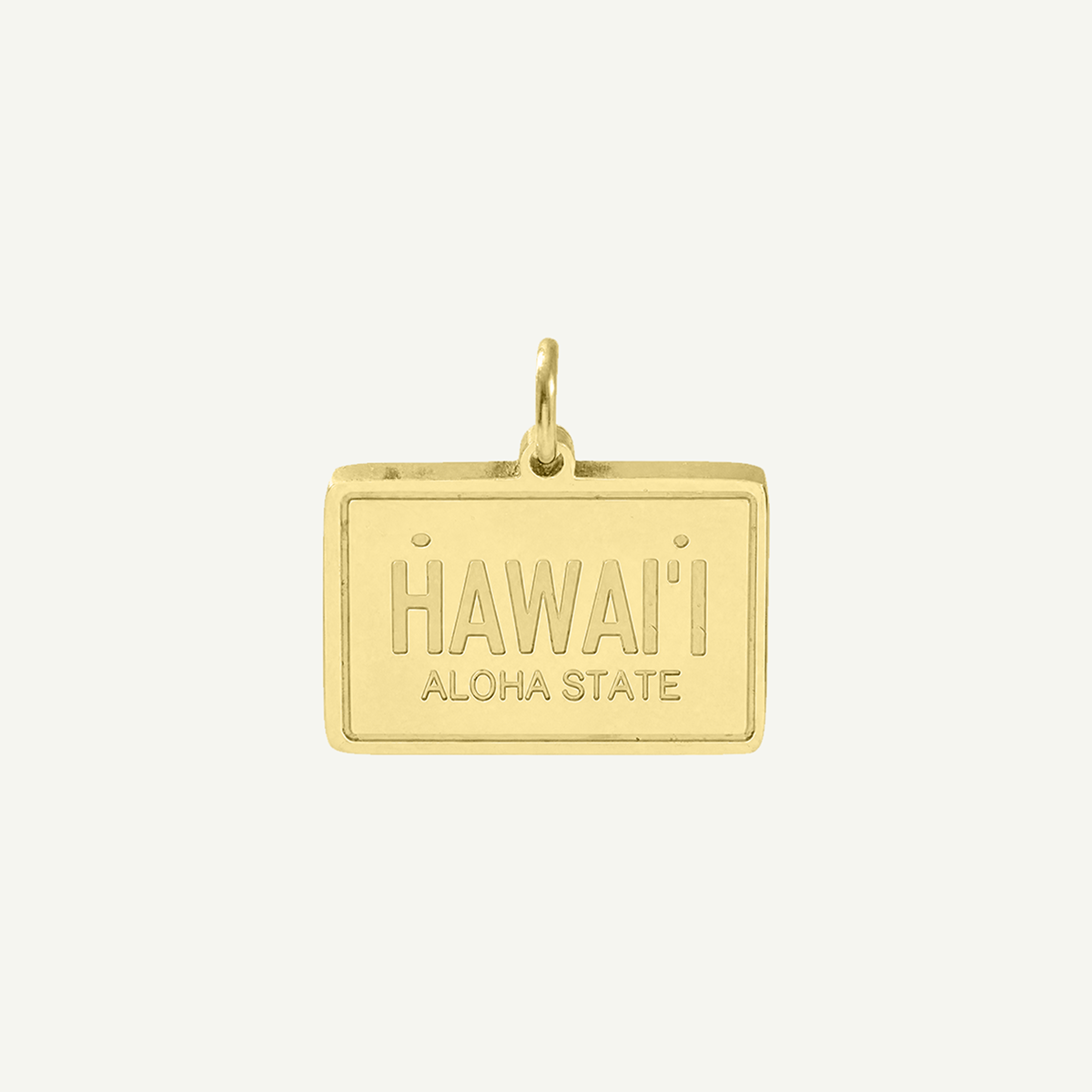 Hawaii License Plate Charm