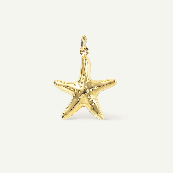 Starfish Charm, Gold