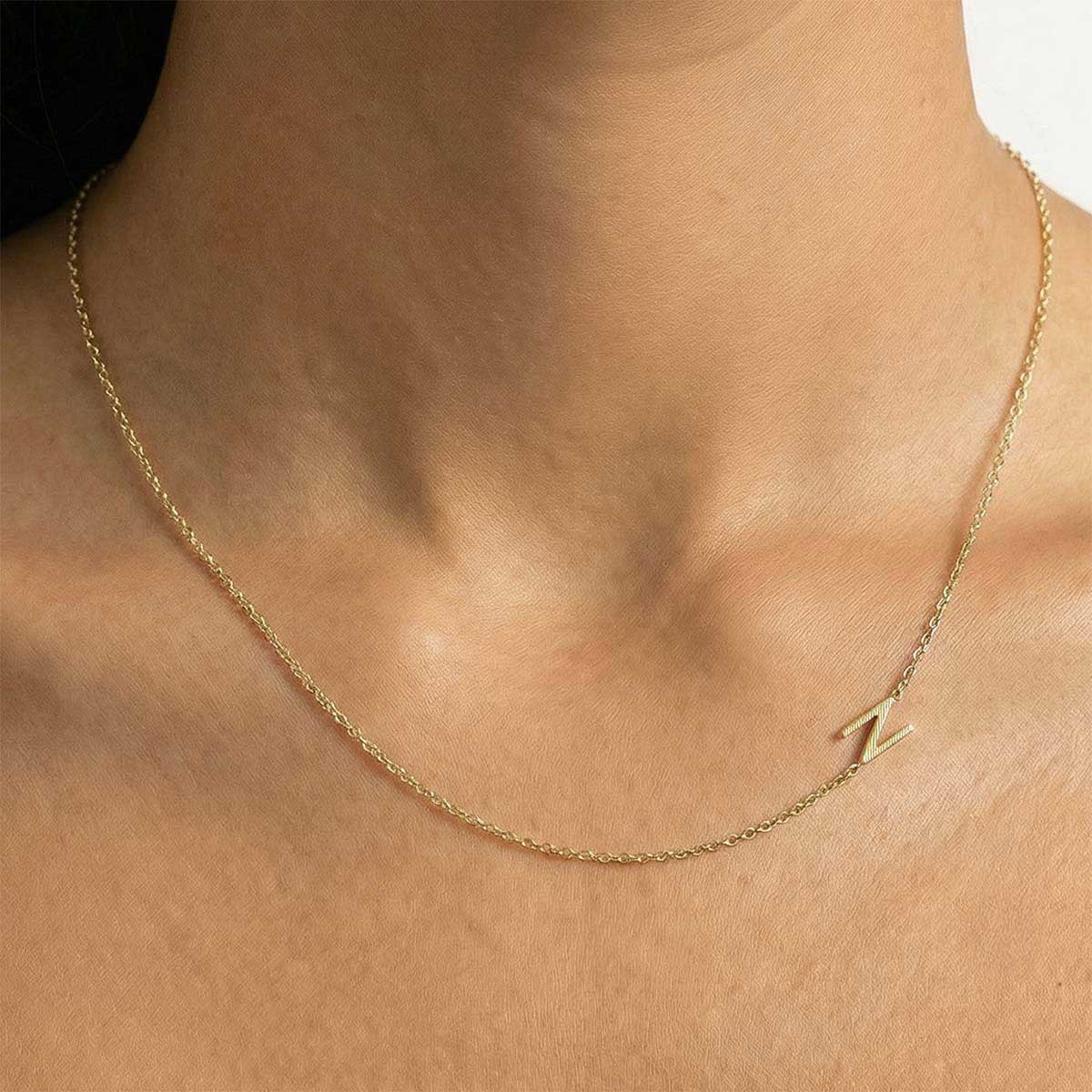 Alia Monogram Necklace