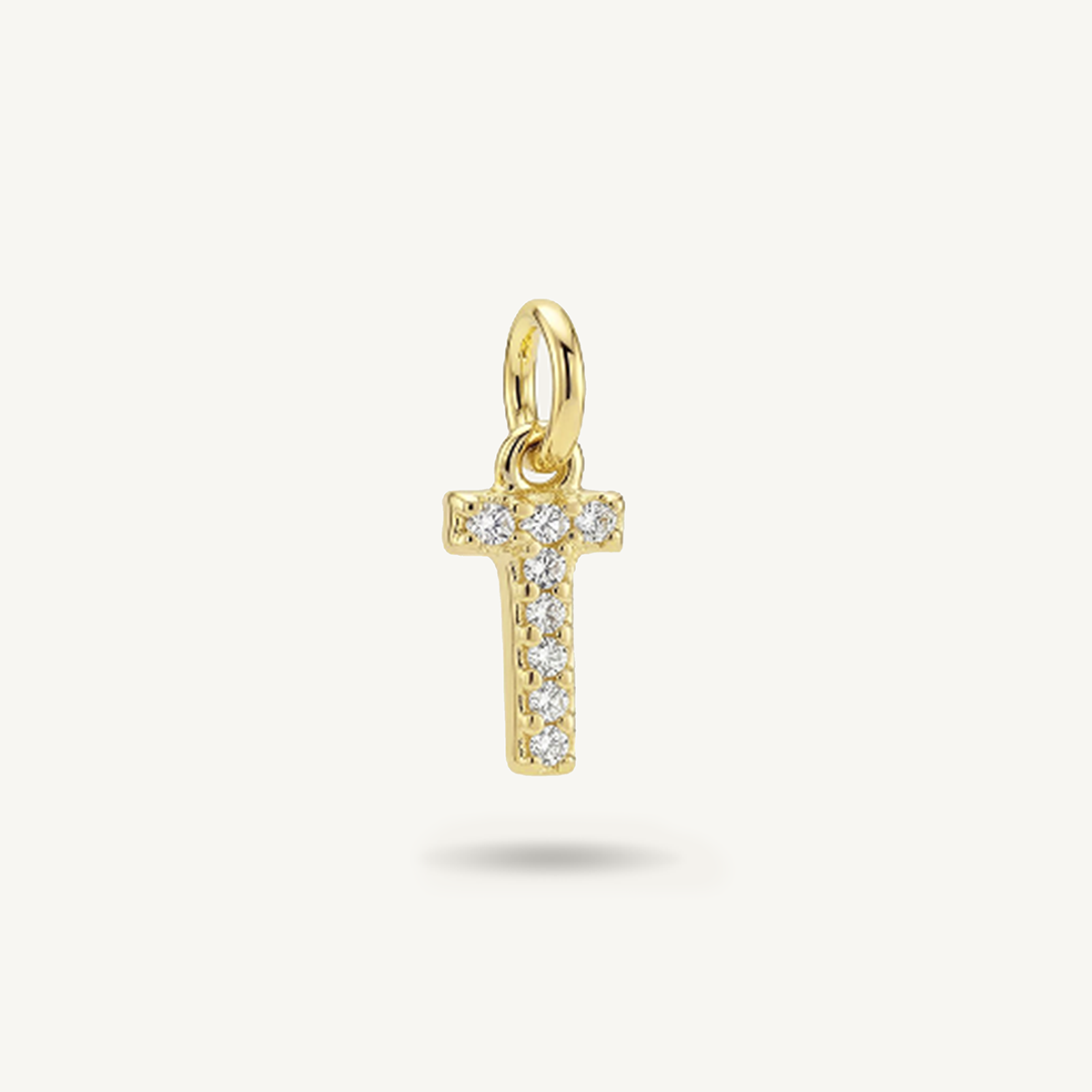 Diamond Monogram Letter Charm
