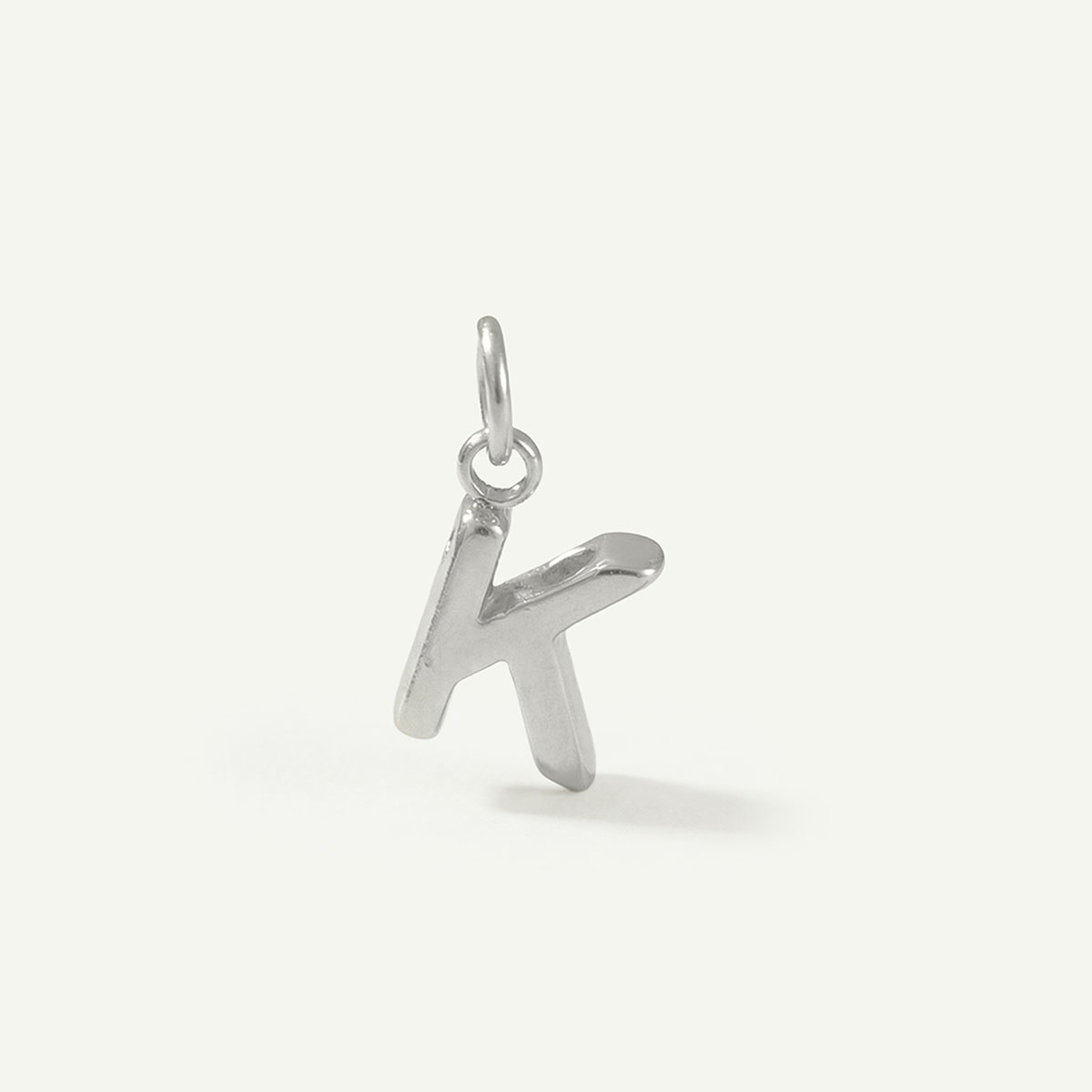 Floating Monogram Letter Charm