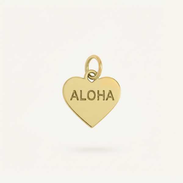 Aloha Heart #2 Charm