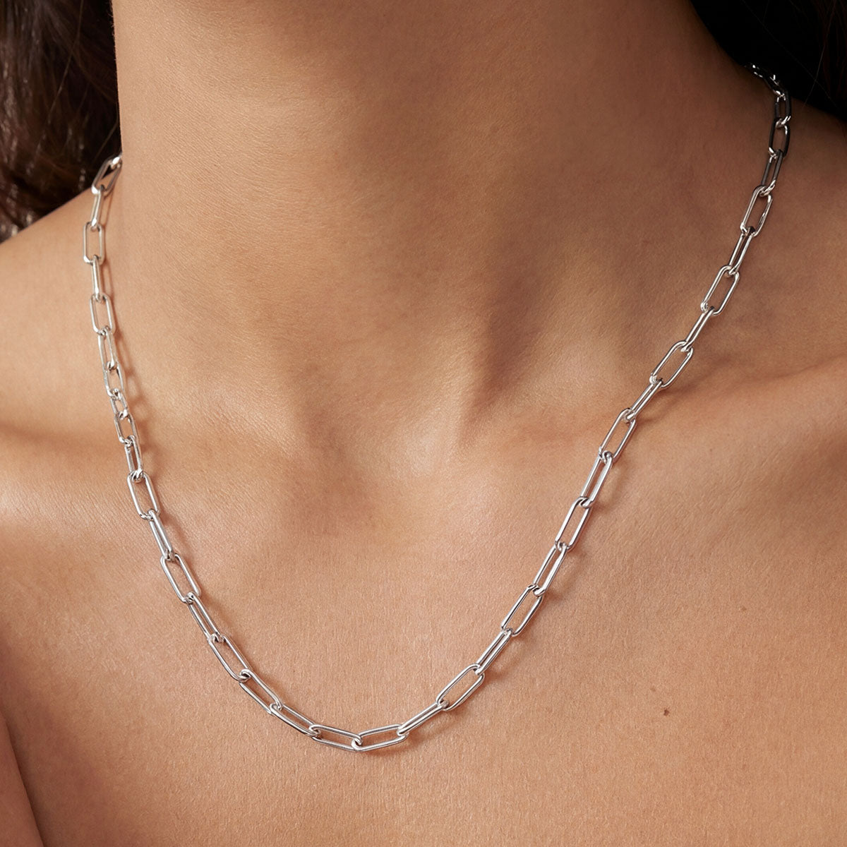 Paperclip Chain Necklace