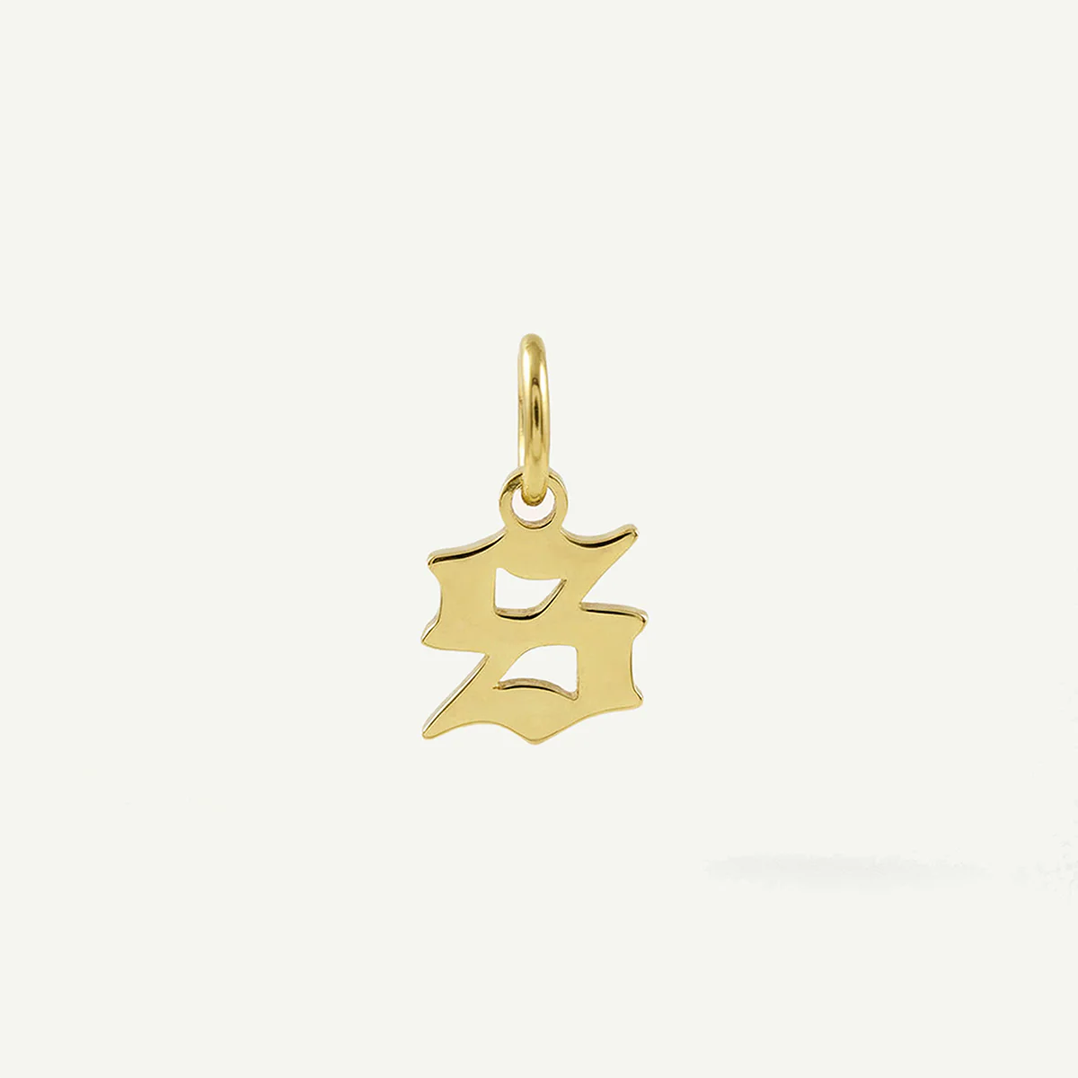 Old English Lowercase Monogram Charm
