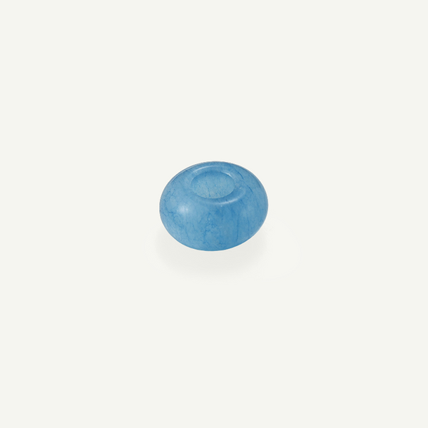 Blue Jade 14mm Doughnut Bead