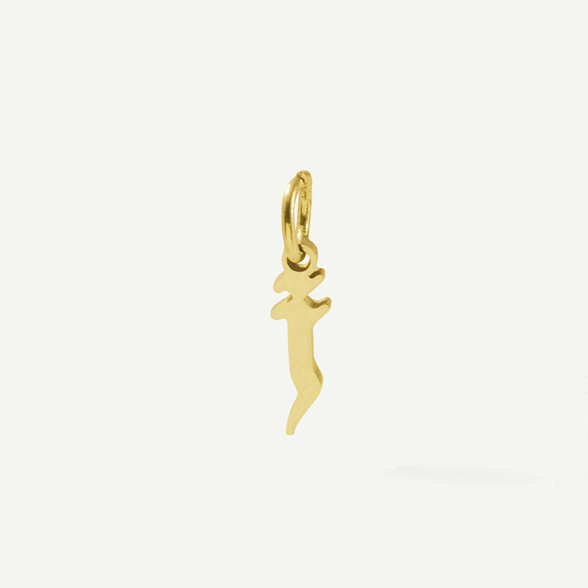 Old English Lowercase Monogram Charm
