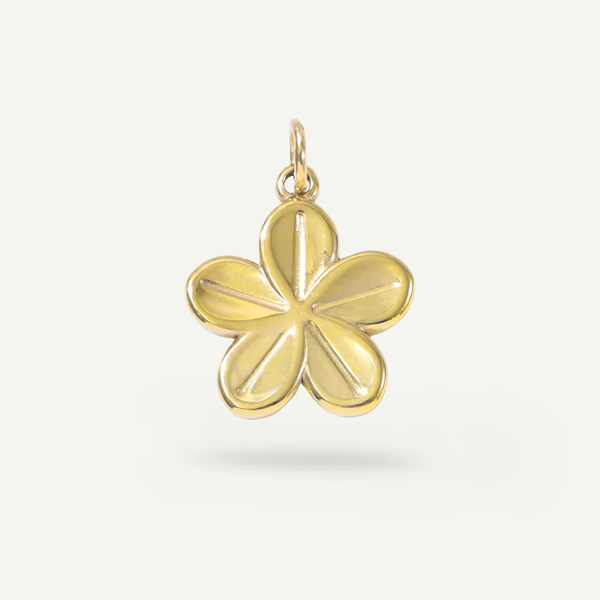 Plumeria #2 Charm